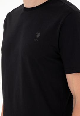 Erkek Siyah Basic Tişört - 50294224013