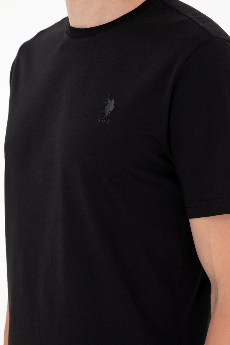 Erkek Siyah Basic Tişört - 50294224013