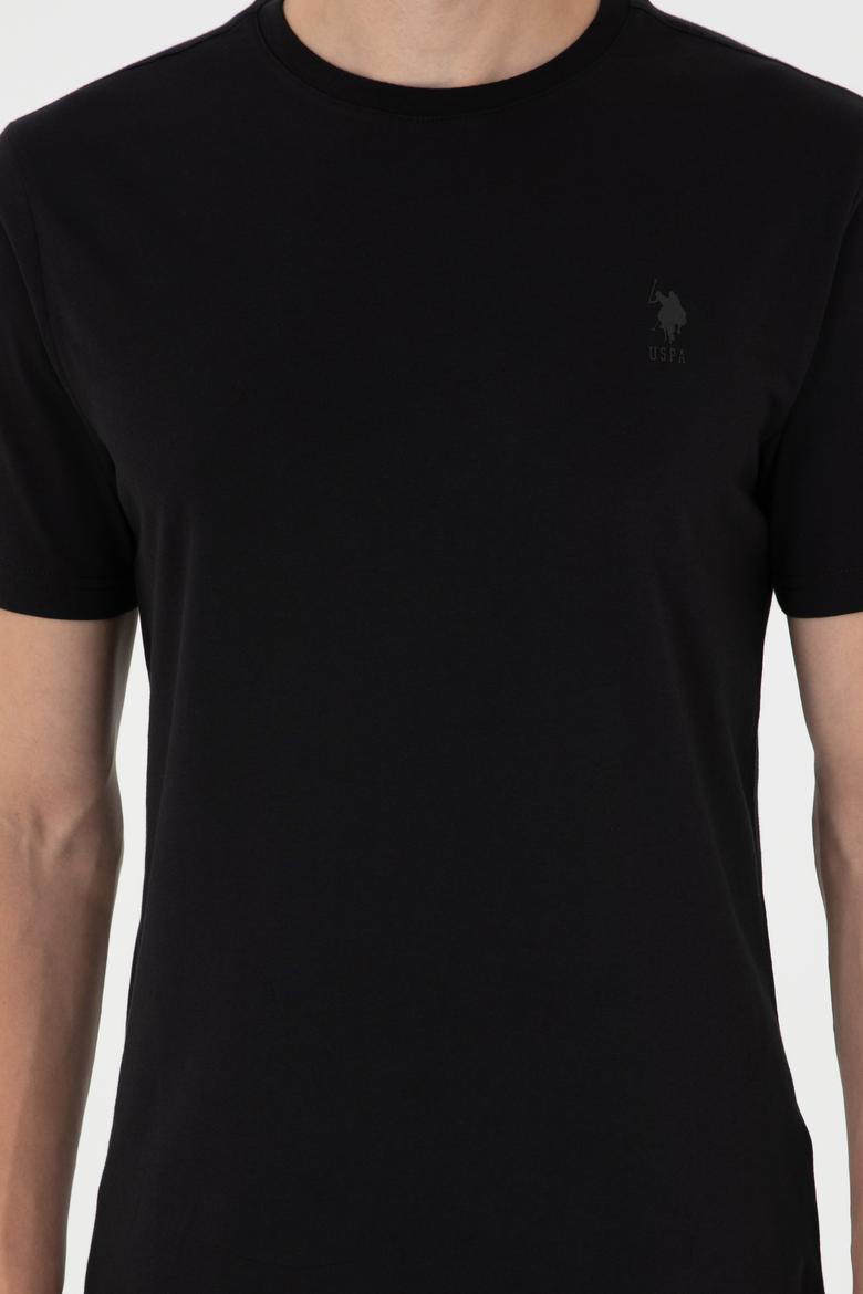 Erkek Siyah Basic Tişört - 50294224013