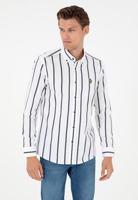 Erkek Lacivert Uzun Kollu Gömlek - 50292089002