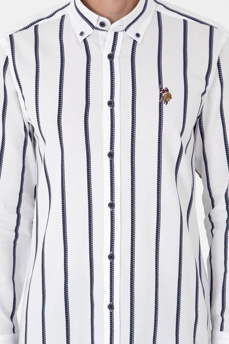 Erkek Lacivert Uzun Kollu Gömlek - 50292089002