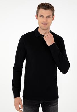 Erkek Siyah Basic Sweatshirt - 50289051077