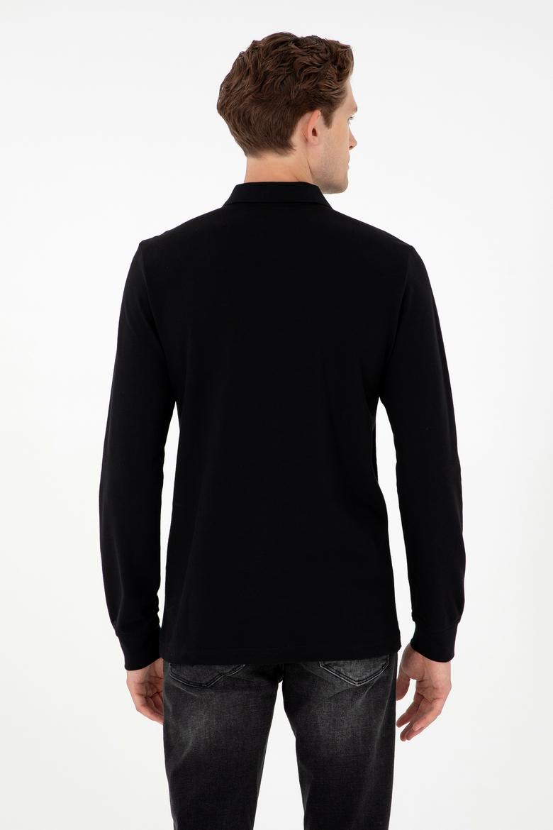 Erkek Siyah Basic Sweatshirt - 50289051077