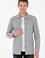 Erkek Açık Gri Örme Gömlek