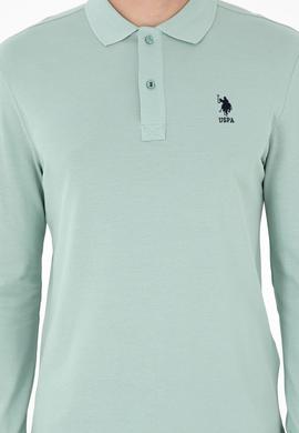 Erkek Su Yeşili Basic Sweatshirt - 50289062316