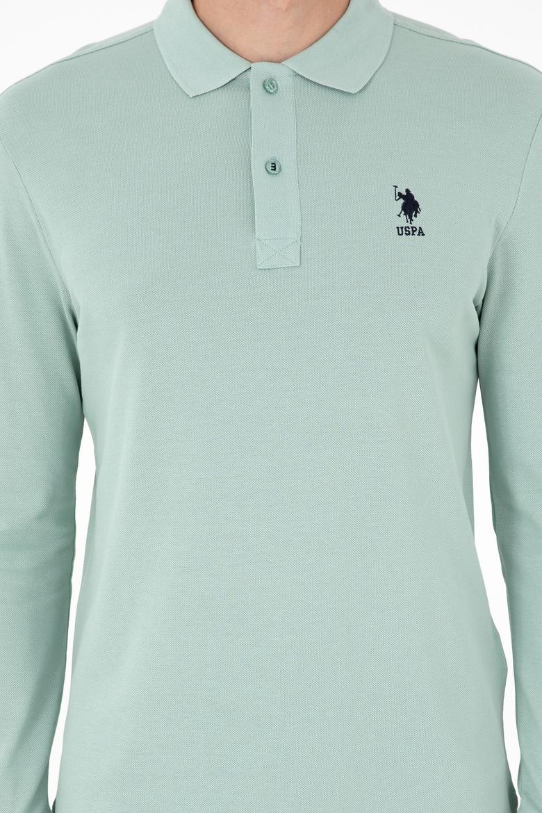 Erkek Su Yeşili Basic Sweatshirt - 50289062316