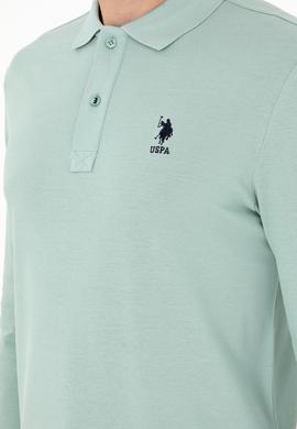 Erkek Su Yeşili Basic Sweatshirt - 50289062316