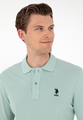 Erkek Su Yeşili Basic Sweatshirt - 50297904020