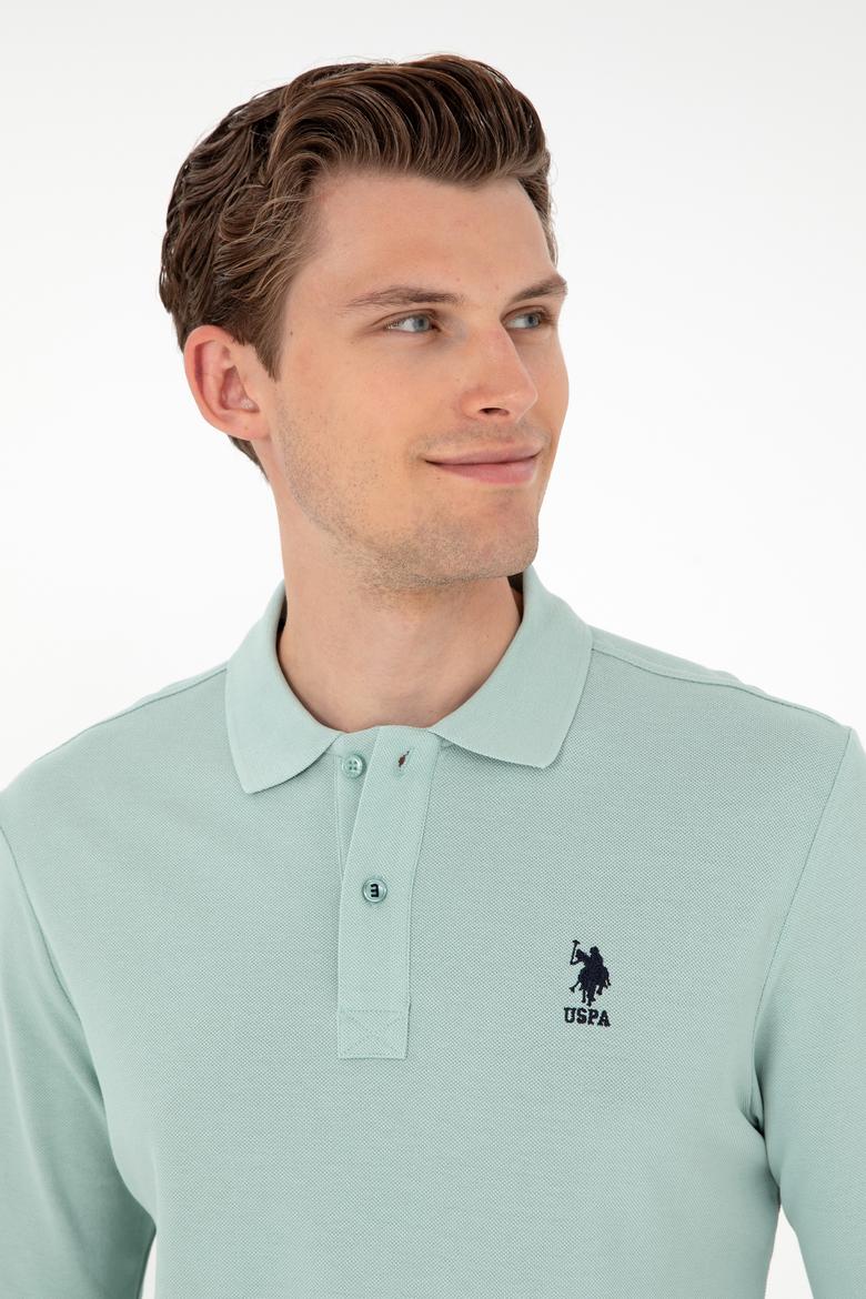 Erkek Su Yeşili Basic Sweatshirt - 50297904020