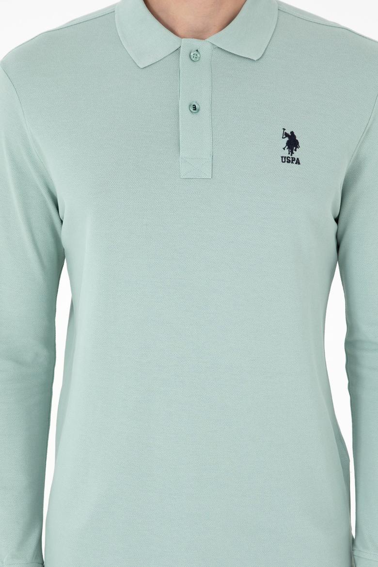 Erkek Su Yeşili Basic Sweatshirt - 50297904020