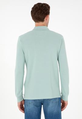 Erkek Su Yeşili Basic Sweatshirt - 50297904020