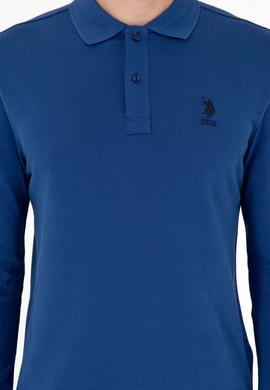 Erkek İndigo Basic Sweatshirt - 50297904039