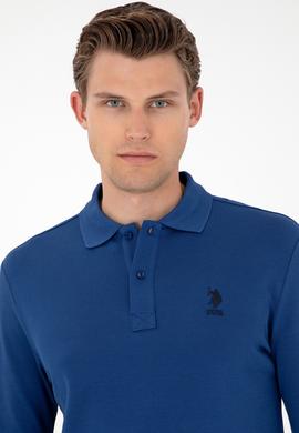 Erkek İndigo Basic Sweatshirt - 50297904039