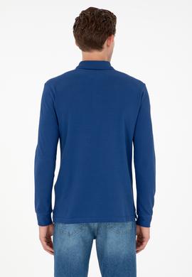 Erkek İndigo Basic Sweatshirt - 50297904039