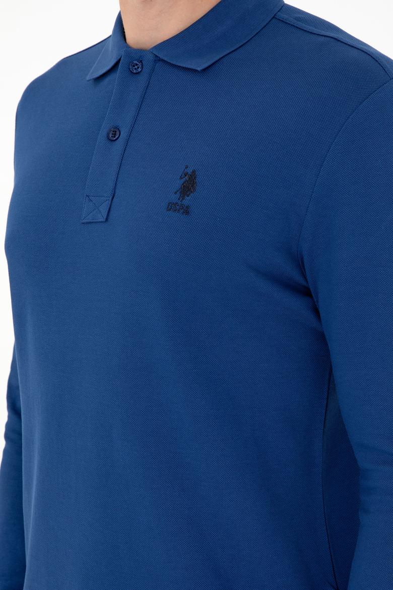 Erkek İndigo Basic Sweatshirt - 50297904039