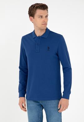 Erkek İndigo Basic Sweatshirt - 50289062335