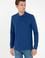 Erkek İndigo Basic Sweatshirt