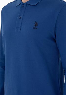 Erkek İndigo Basic Sweatshirt - 50289062335