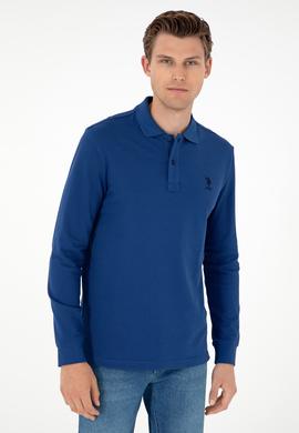 Erkek İndigo Basic Sweatshirt - 50289062335