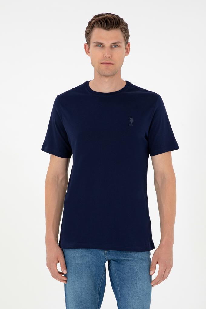 Erkek Lacivert Basic Tişört