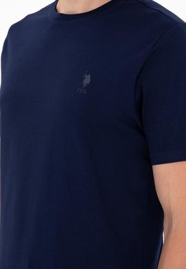 Erkek Lacivert Basic Tişört - 50294224037