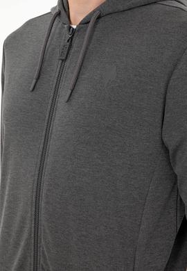 Erkek Antrasit Melanj Örme Hırka - 50289025017