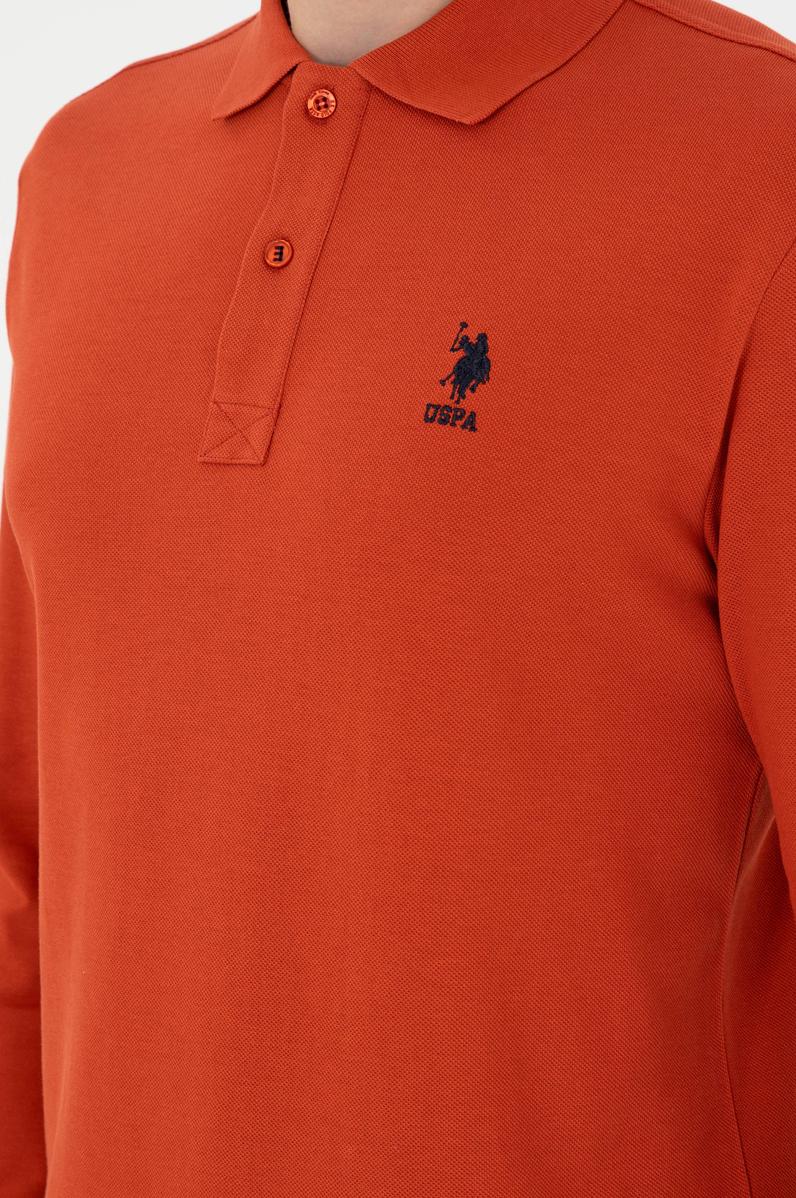 Erkek Kiremit Basic Sweatshirt