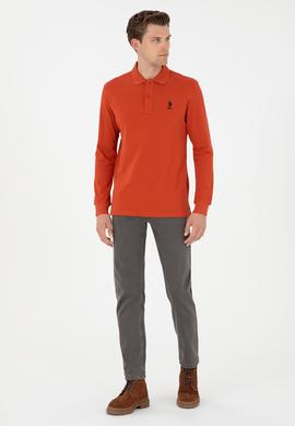 Erkek Kiremit Basic Sweatshirt - 50297904006