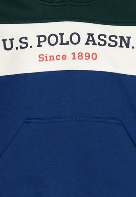 Erkek Çocuk Koyu Yeşil Kapüşonlu Sweatshirt - 50293616006