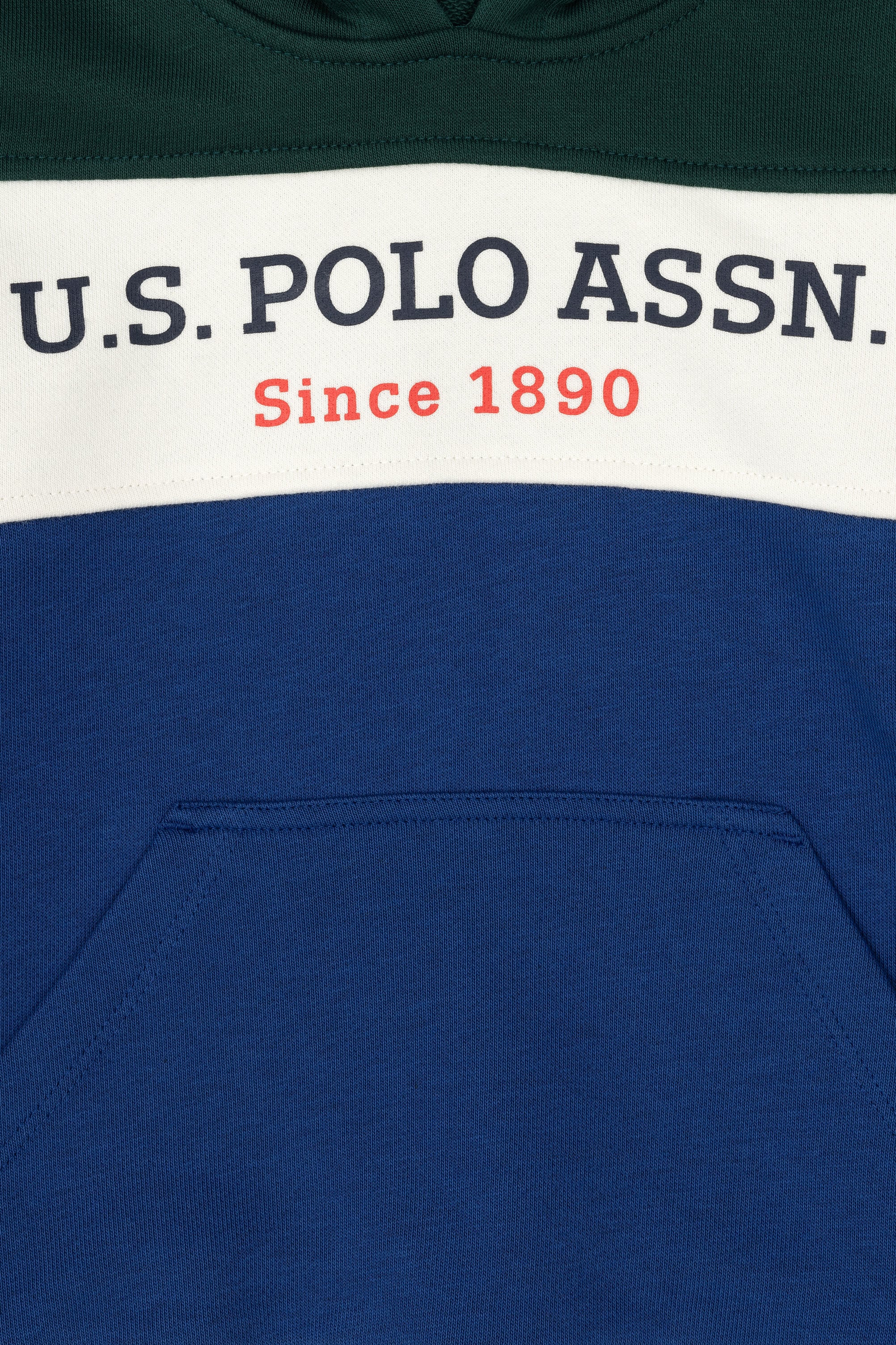 Erkek Çocuk Koyu Yeşil Kapüşonlu Sweatshirt - Image 3