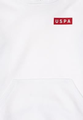 Erkek Çocuk Beyaz Kapüşonlu Sweatshirt - 50293566013