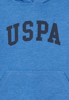 Erkek Çocuk Kobalt Basic Kapüşonlu Sweatshirt - 50293614062