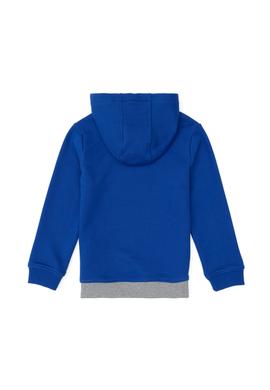 Erkek Çocuk Saks Kapüşonlu Sweatshirt - 50293616020