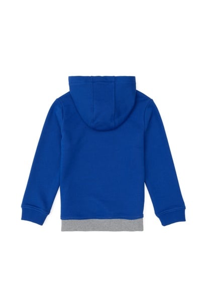 Erkek Çocuk Saks Kapüşonlu Sweatshirt
