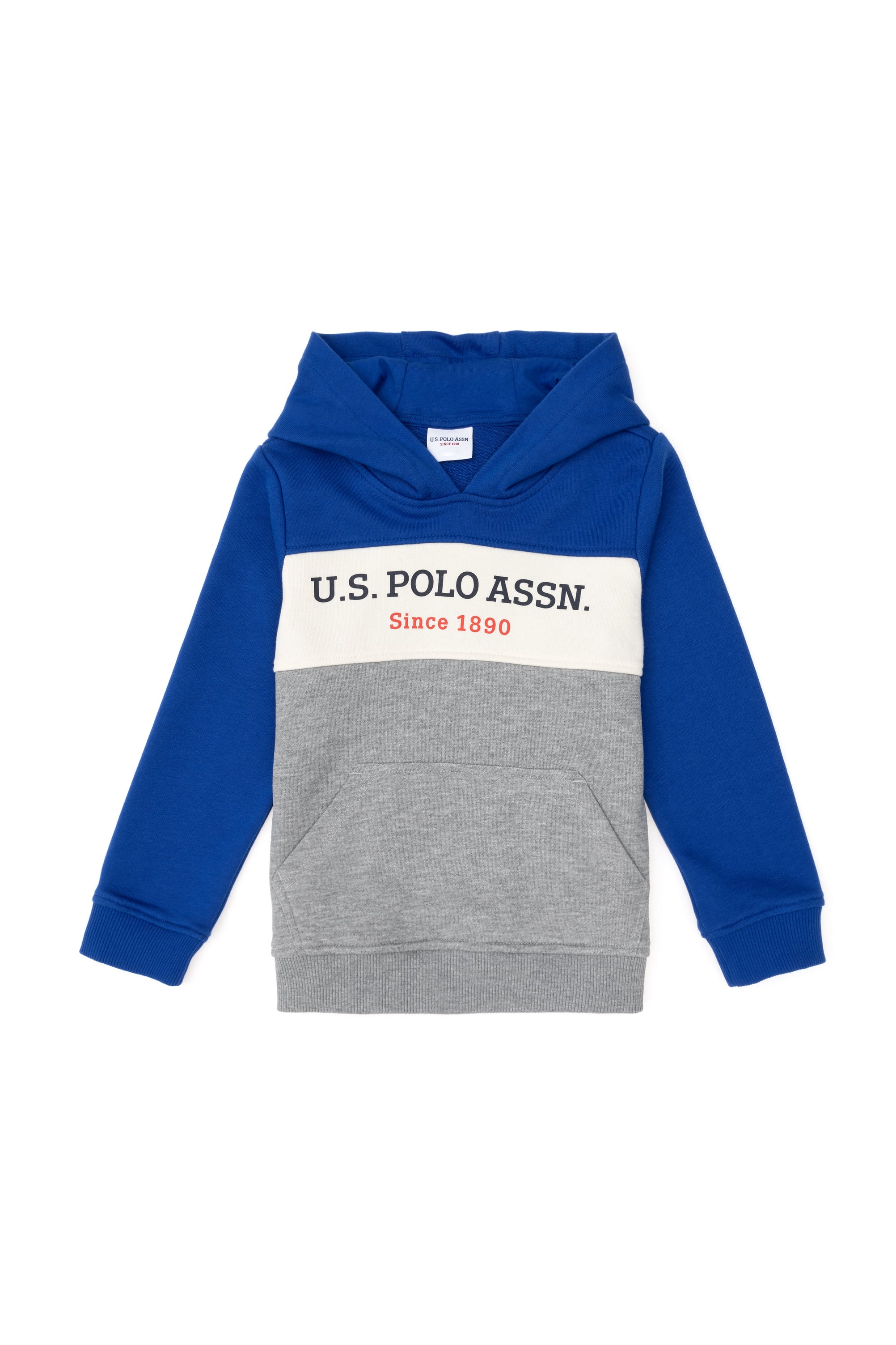 Erkek Çocuk Saks Kapüşonlu Sweatshirt