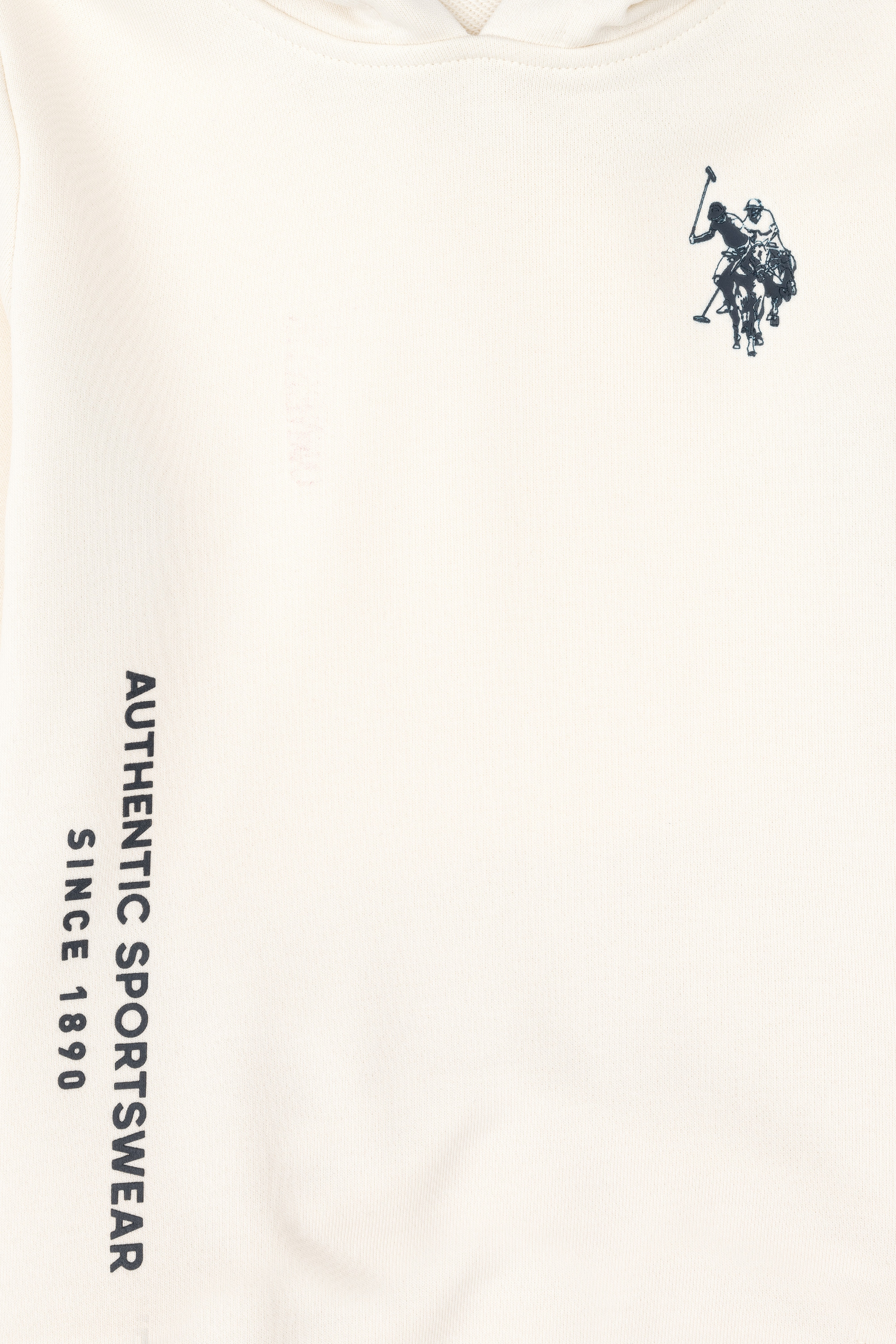 Erkek Çocuk Krem Kapüşonlu Sweatshirt - Image 4