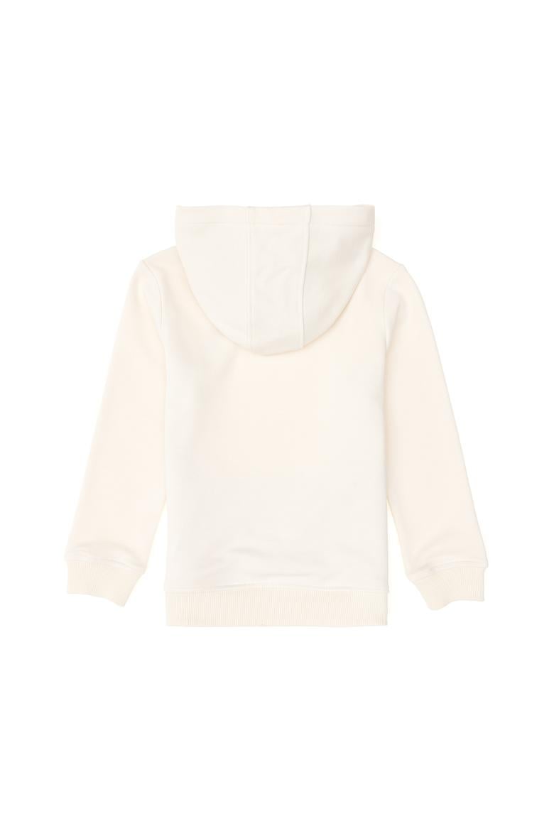Erkek Çocuk Krem Kapüşonlu Sweatshirt - 50293519016
