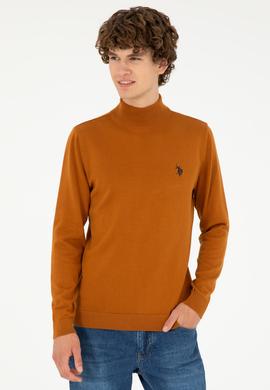 Erkek Slim Fit Yarım Boğazlı Coconut Basic Kazak - 50293499100