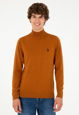 Erkek Slim Fit Yarım Boğazlı Coconut Basic Kazak - 50293499100