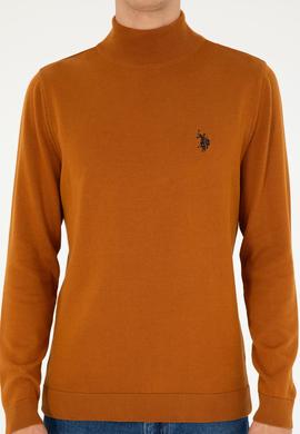 Erkek Slim Fit Yarım Boğazlı Coconut Basic Kazak - 50293499100