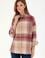 Kadın Vişne Uzun Kollu Gömlek