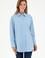 Kadın Açık Mavi Uzun Kollu Tunik Gömlek
