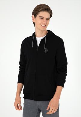 Erkek Siyah Örme Hırka - 50295147058