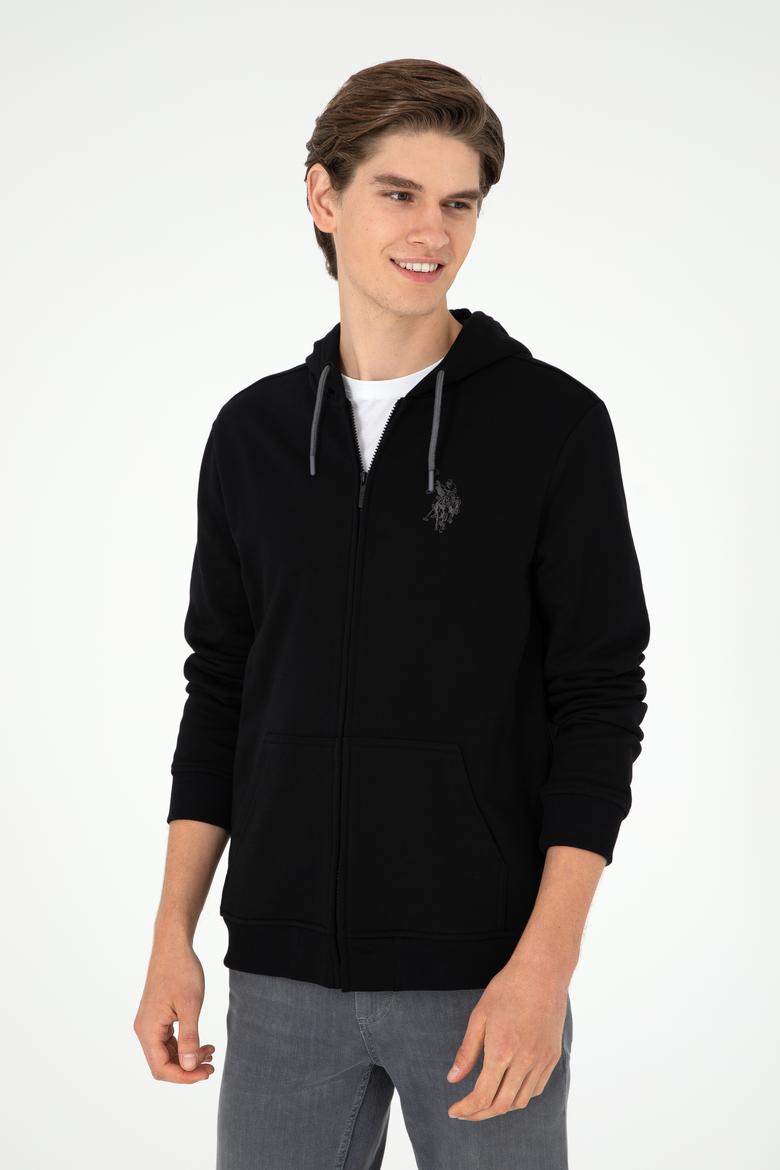 Erkek Siyah Örme Hırka - 50295147058