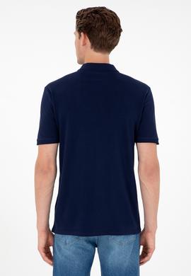 Erkek Lacivert Basic Tişört - 50284641127