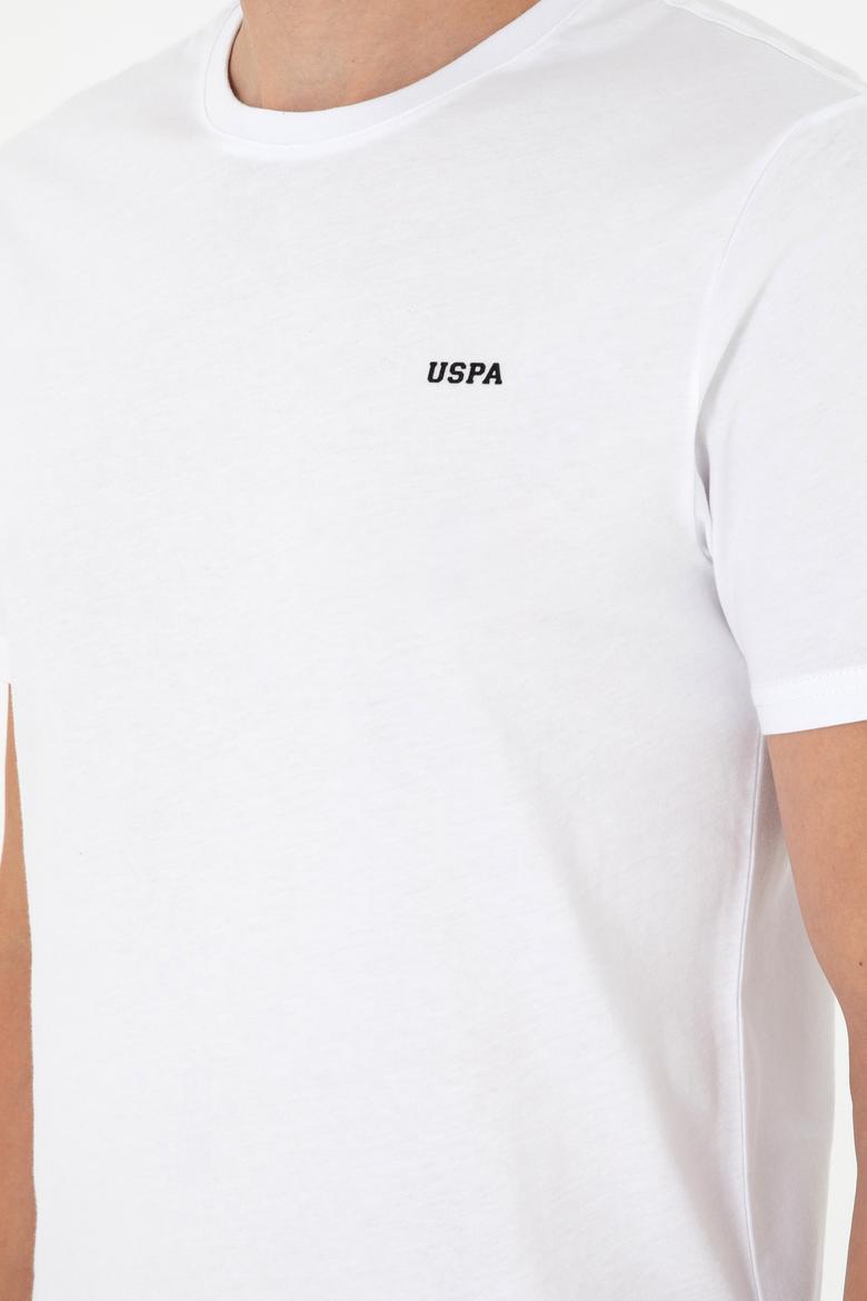 Erkek Beyaz Basic Tişört - 50284640001