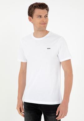 Erkek Beyaz Basic Tişört - 50284640001