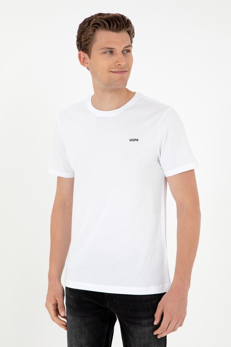 Erkek Beyaz Basic Tişört - 50284640001