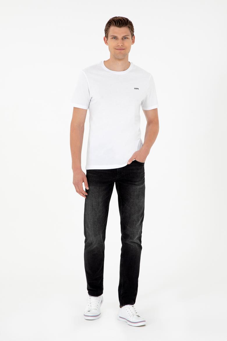 Erkek Beyaz Basic Tişört - 50284640001
