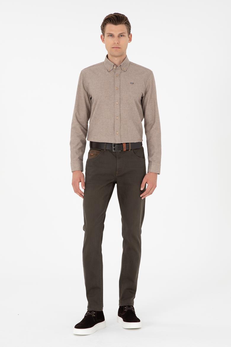 Erkek Koyu Mavi Jean Pantolon